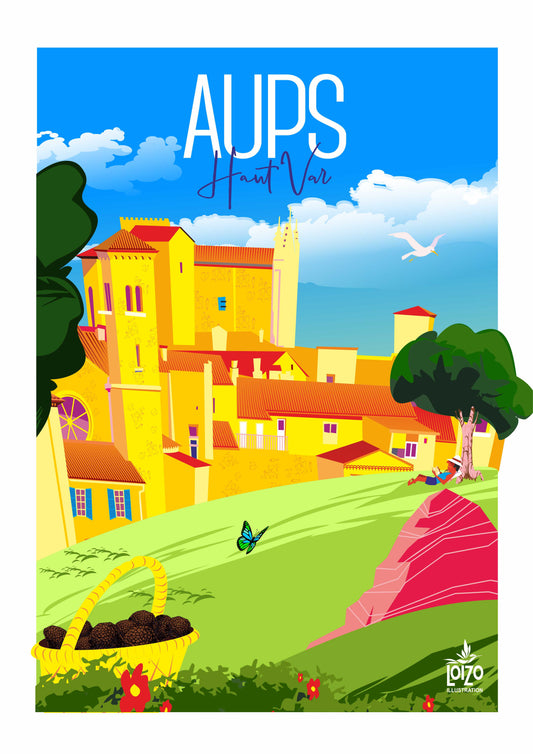 Aups "Village du Var de caractère"