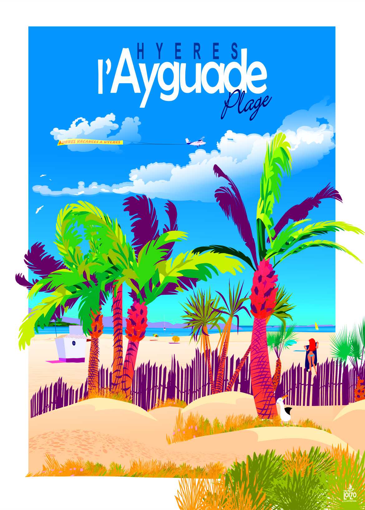 Hyères l'Ayguade plage