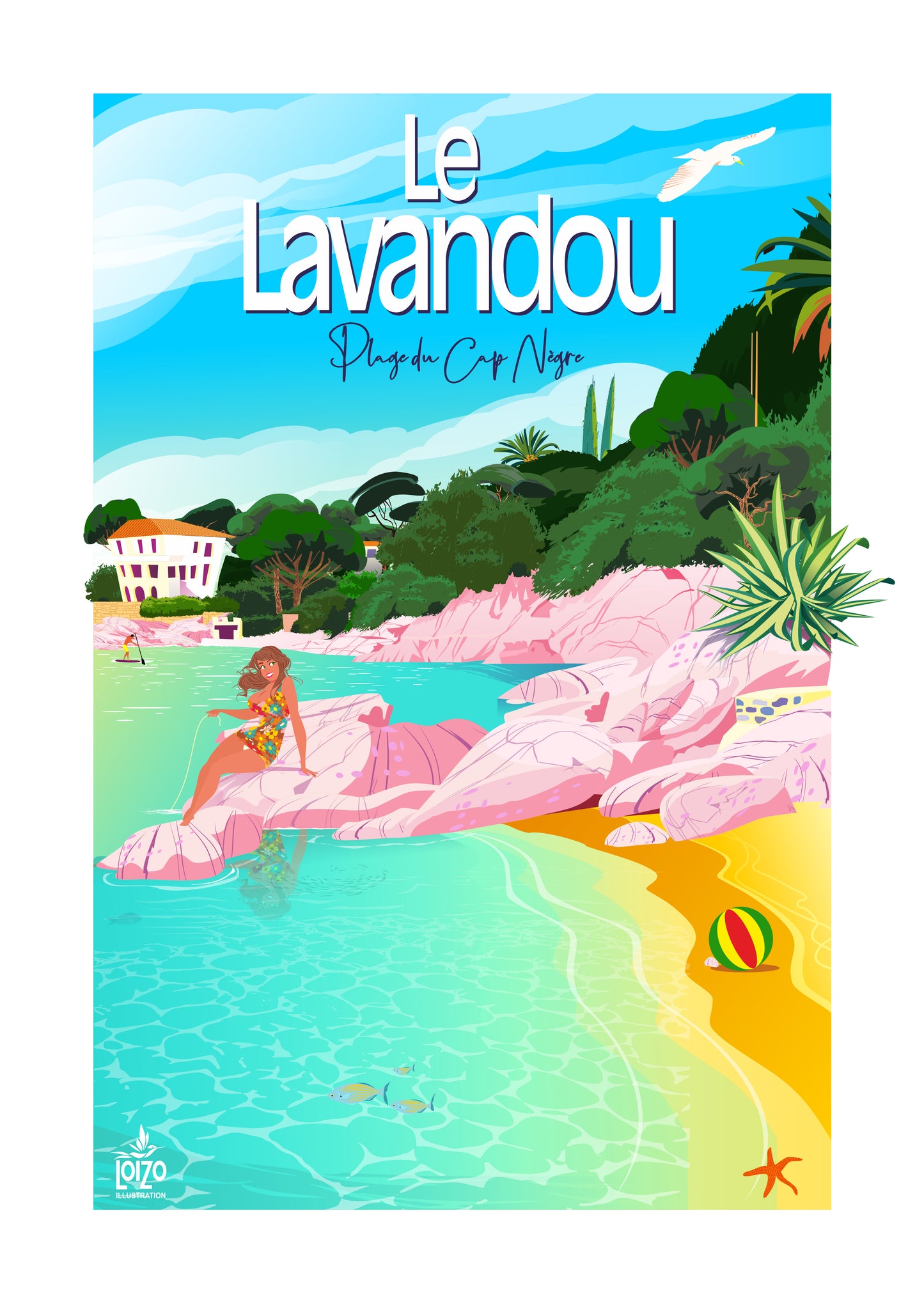Lavandou "Plage du Cap Nègre"
