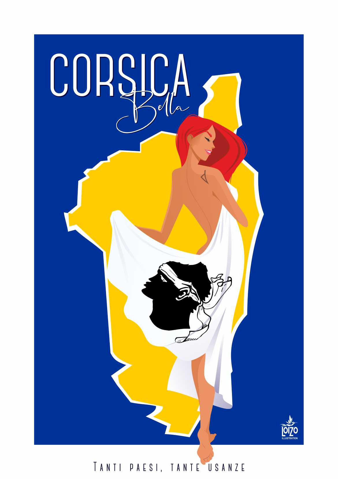 Corse Pin'up "Corsica Bella, Tanti paesi, tante usanze."
