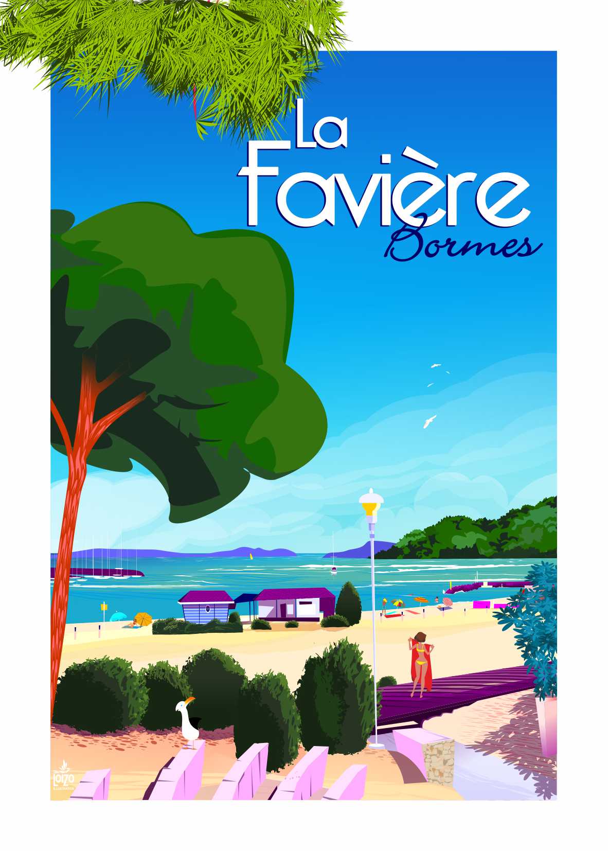 The Favière "Bormes les Mimosas"