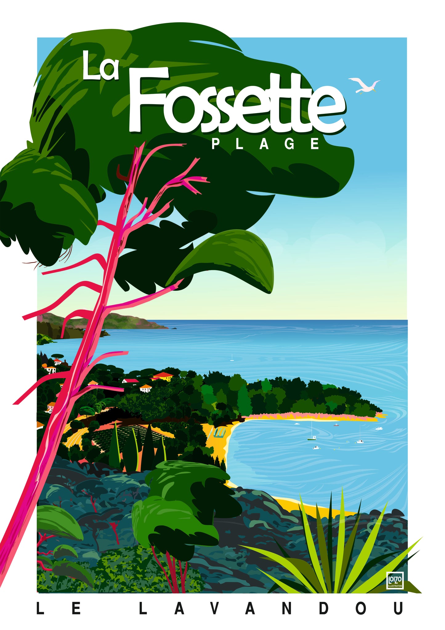 La Fossette "plage du Lavandou"