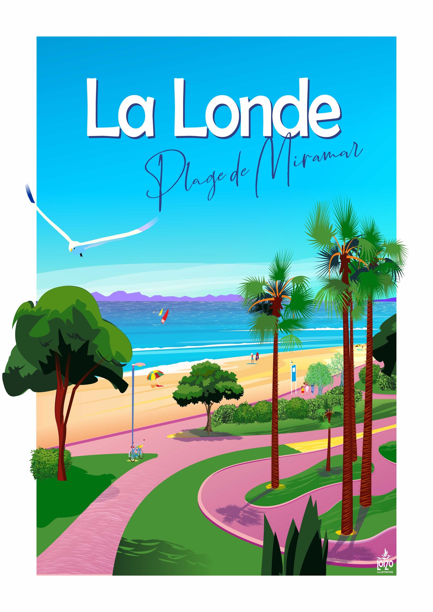 La Londe Plage de Miramar