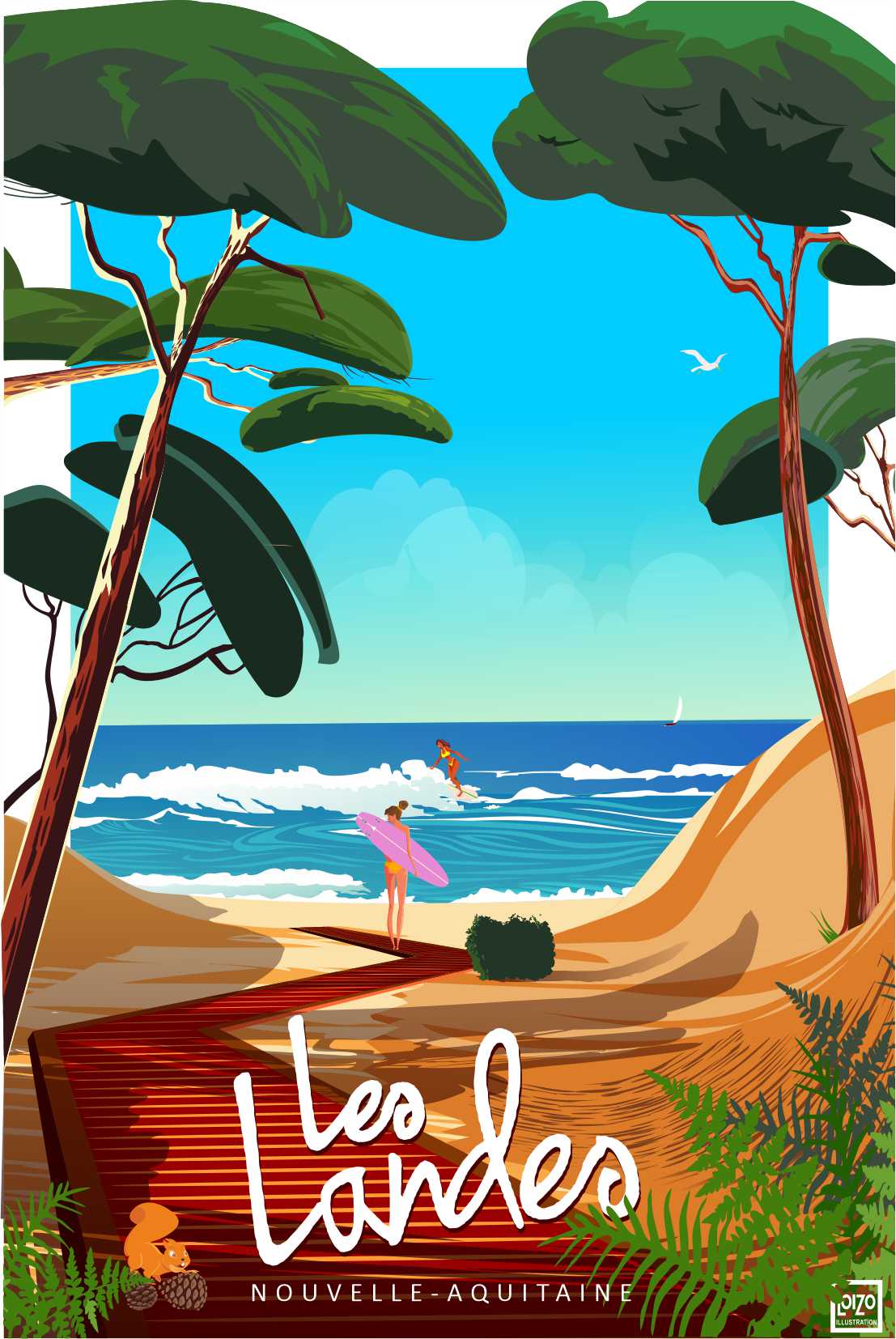 Les Landes "Nouvelle Aquitaine"