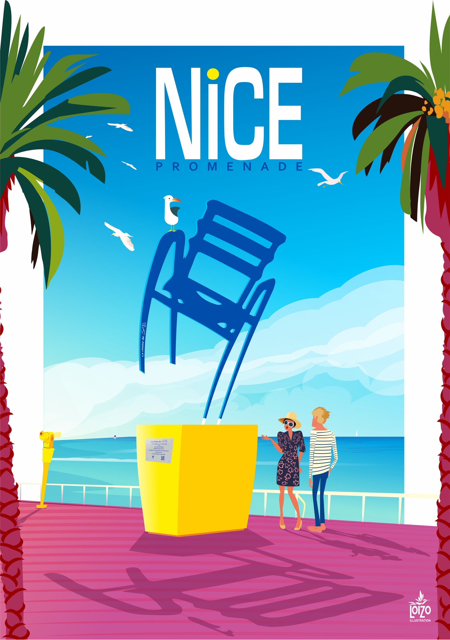Nice "la chaise de Sab. Promenade"
