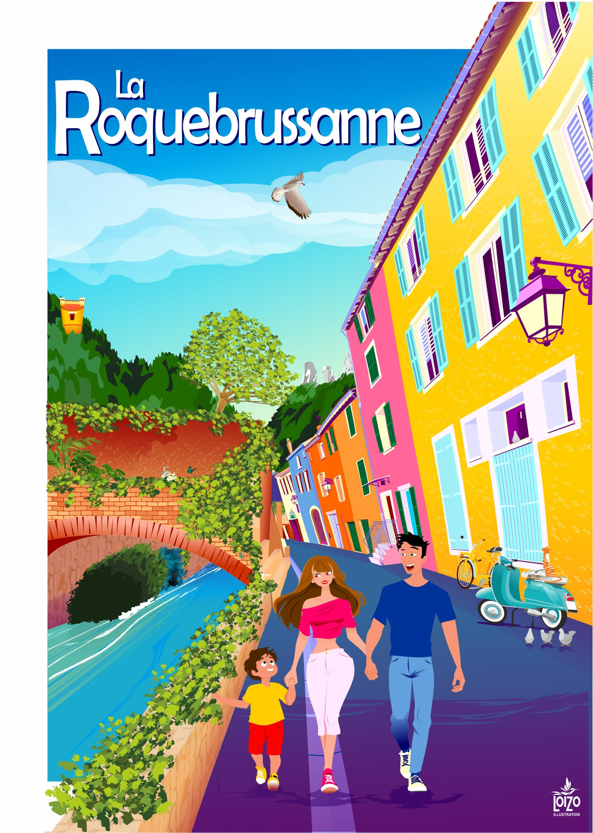 La Roquebrussanne "with characters"
