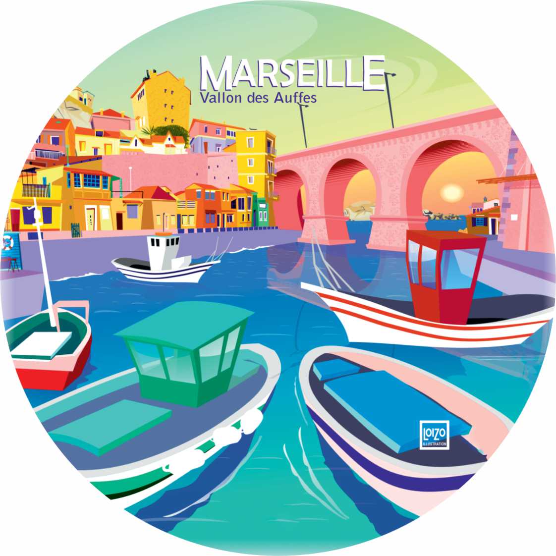 MODELES SOUS-VERRES MARSEILLE "PAR LOT DE 2"