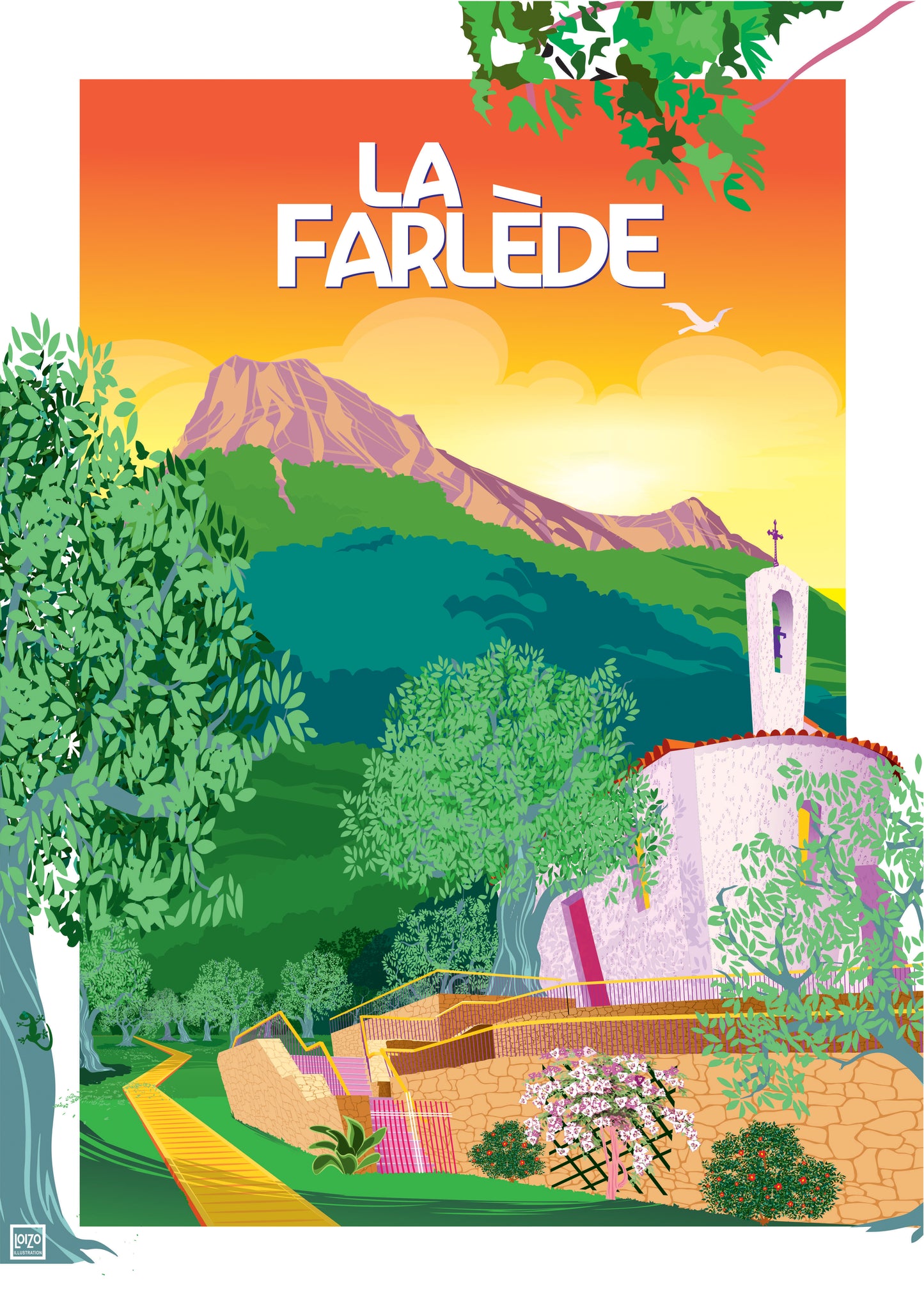 La Farlède le Coudon chapel of the Trinity