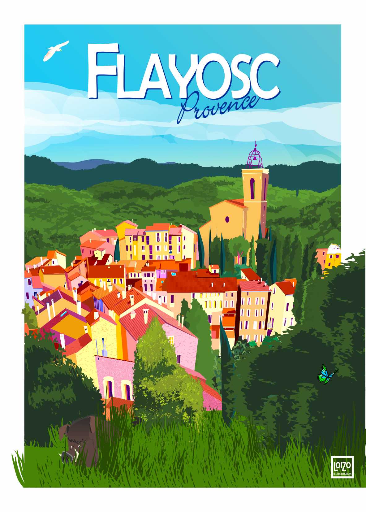 Flayosc village