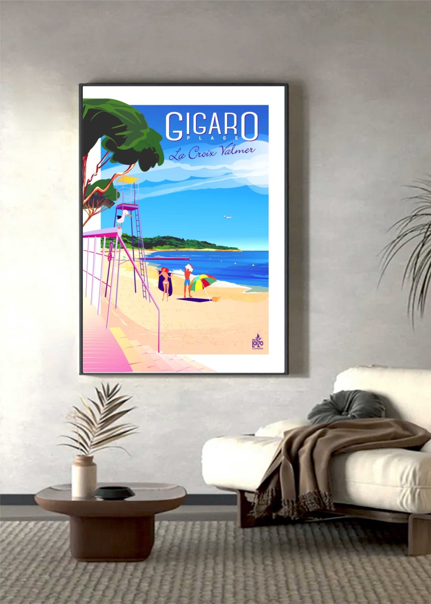 Gigaro Plage de La Croix Valmer - laurent loiseau