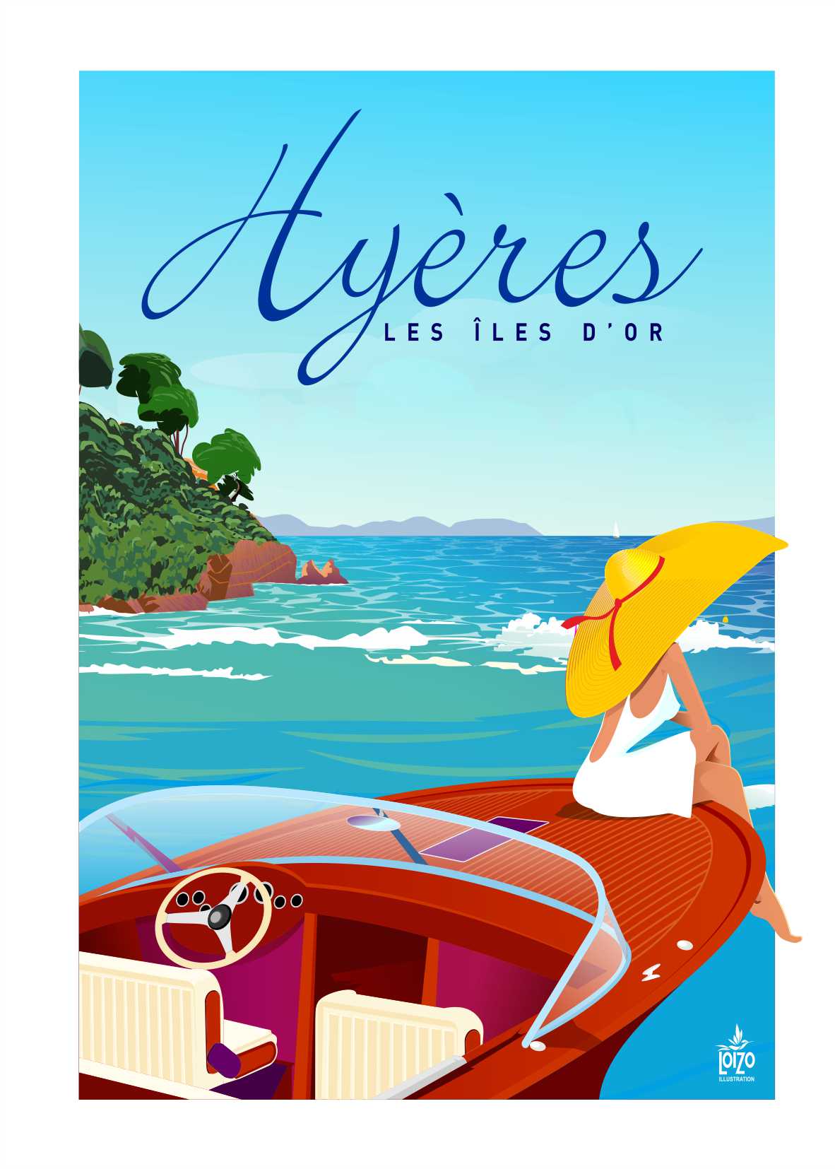 Illustration Hyères les îles d'Or "Riva"