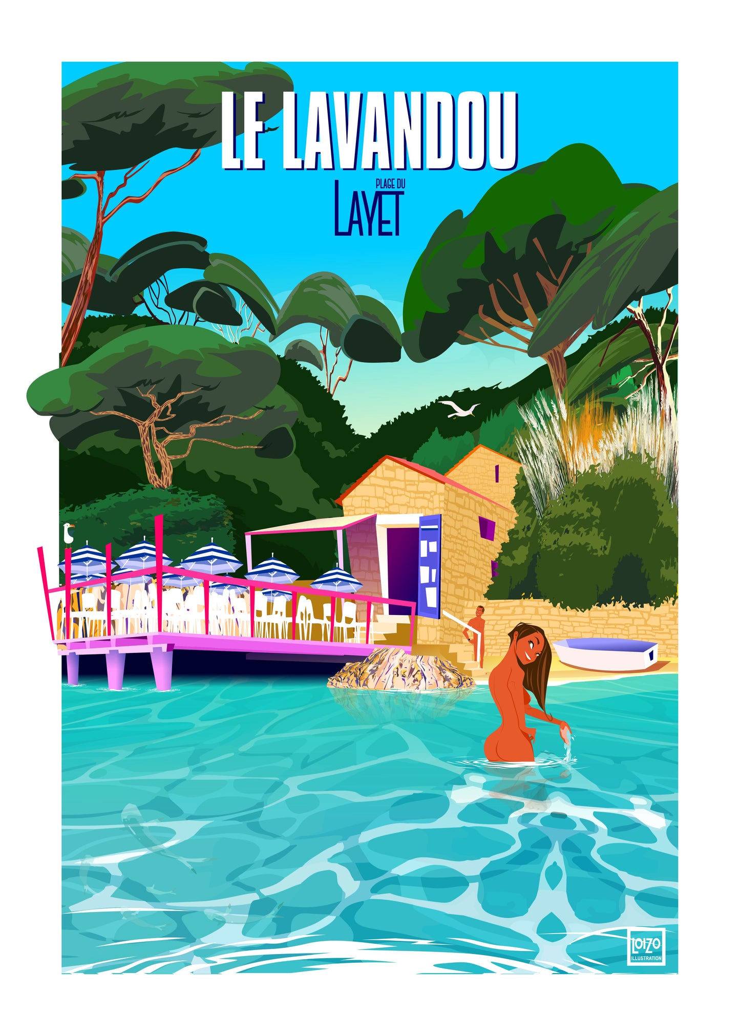 Le Lavandou "Plage du Layet"