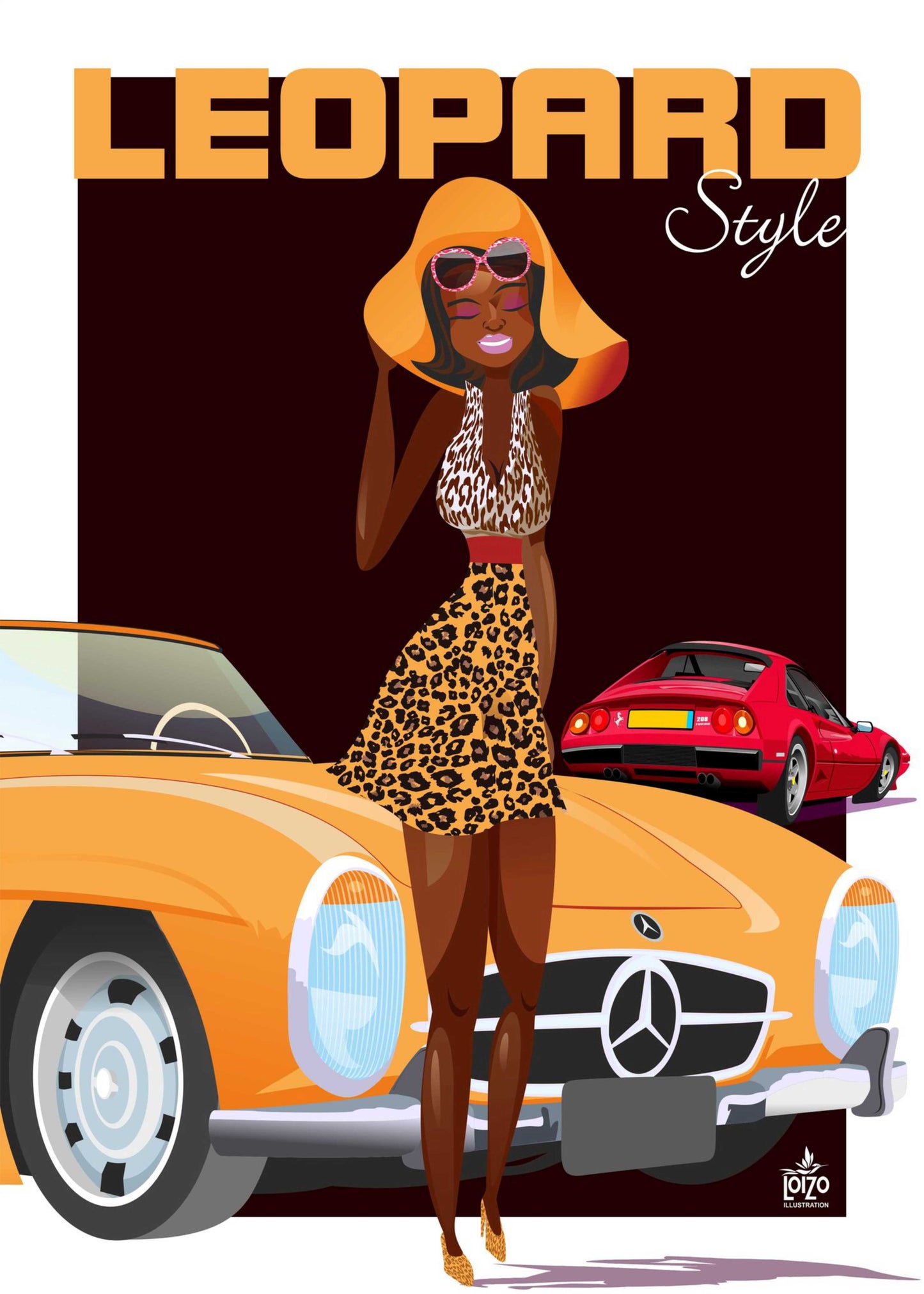 LEOPARD STYLE "PIN'UP"