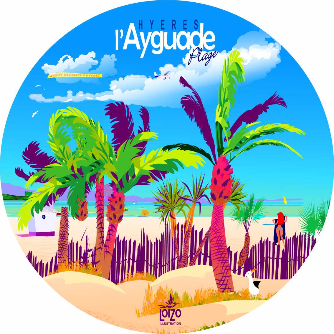 MODELES SOUS-VERRES HYERES "PAR LOT DE 2"