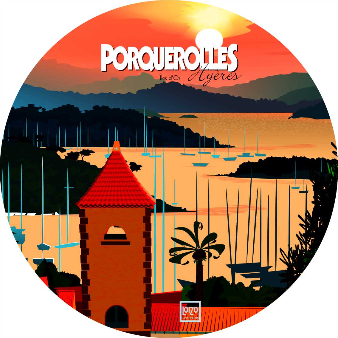 MODELES SOUS-VERRES HYERES "PAR LOT DE 2"