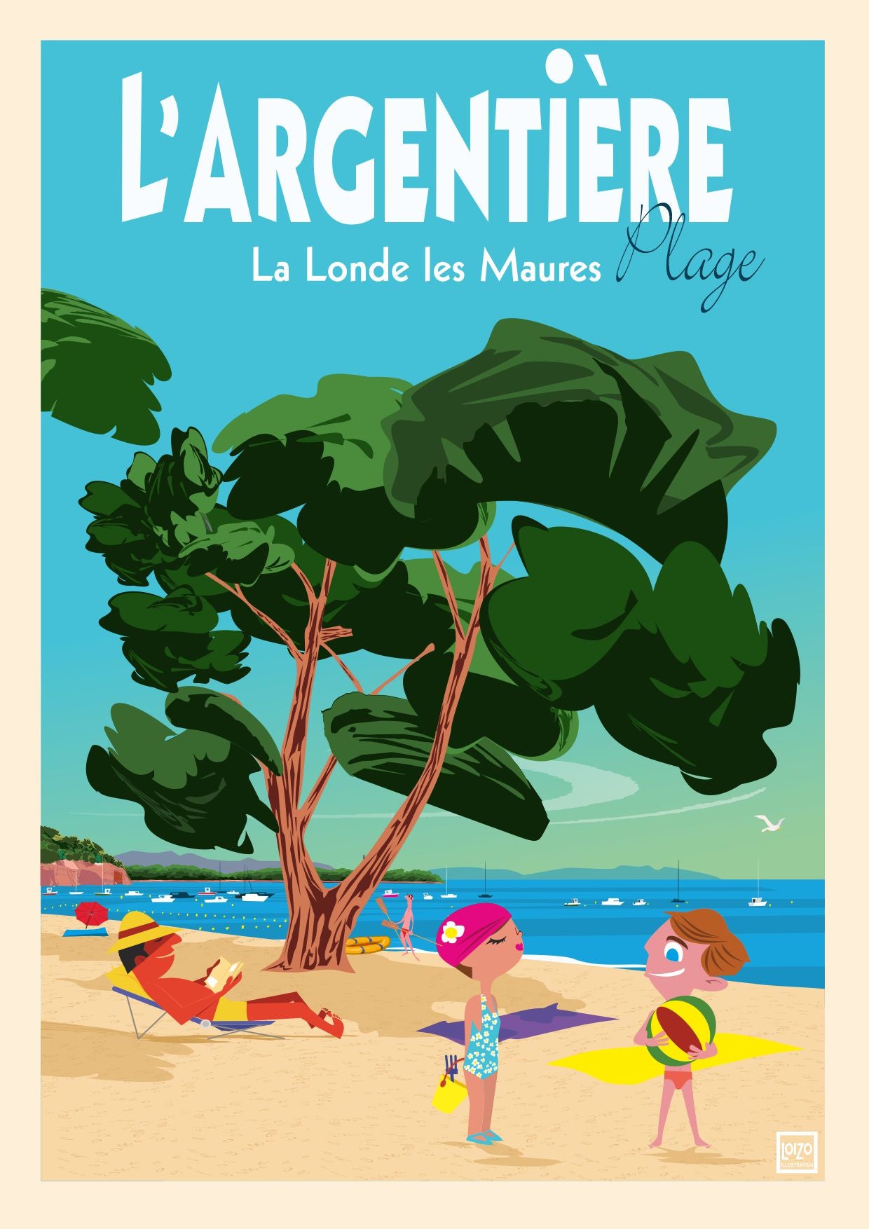 la Londe les maures L' argentière plage