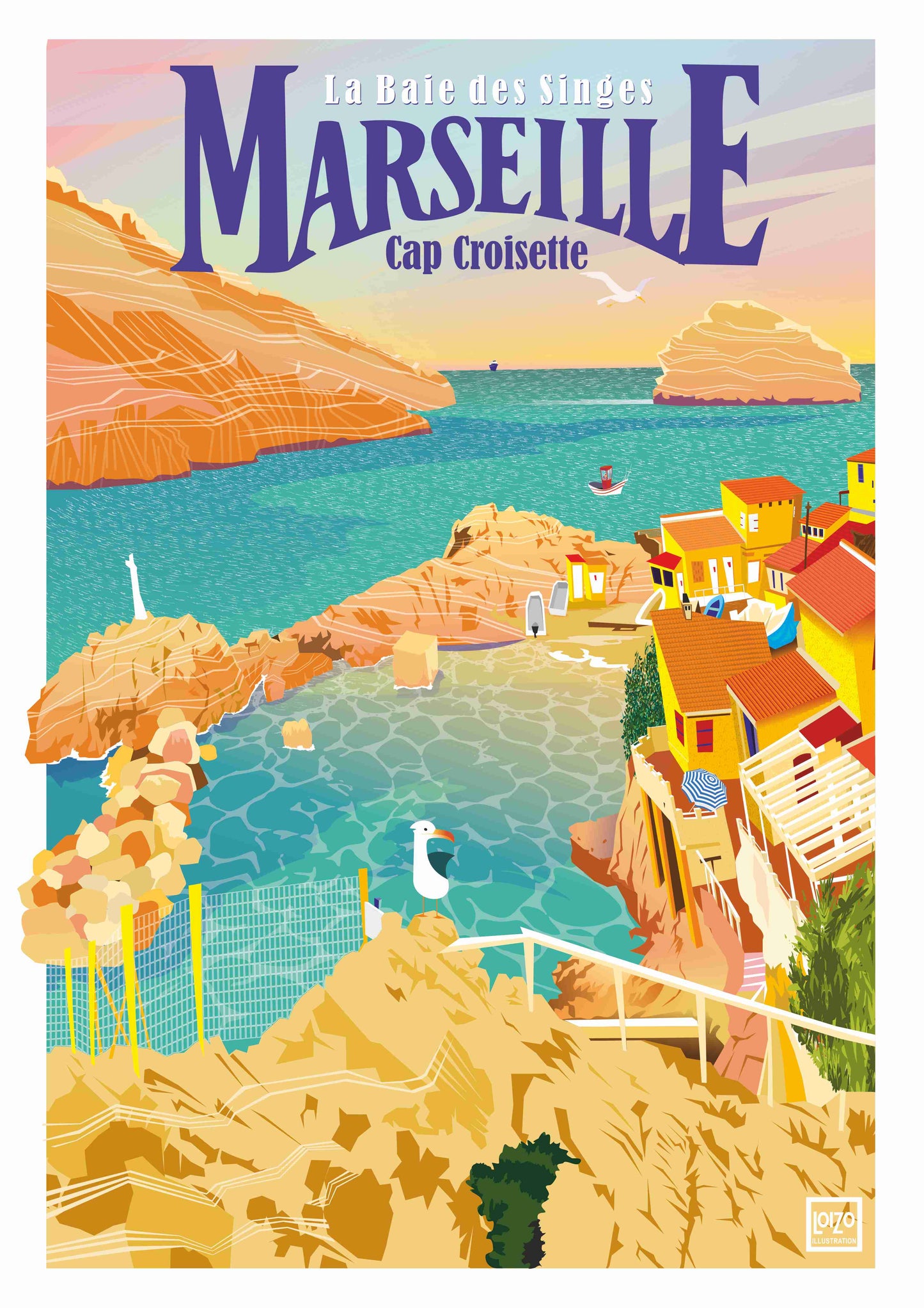 Marseille Cap Croisette "Monkey Bay"
