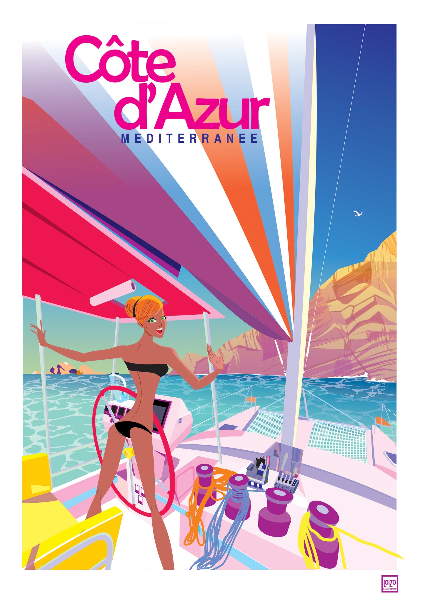 Côte d'Azur "Méditerranée" le var