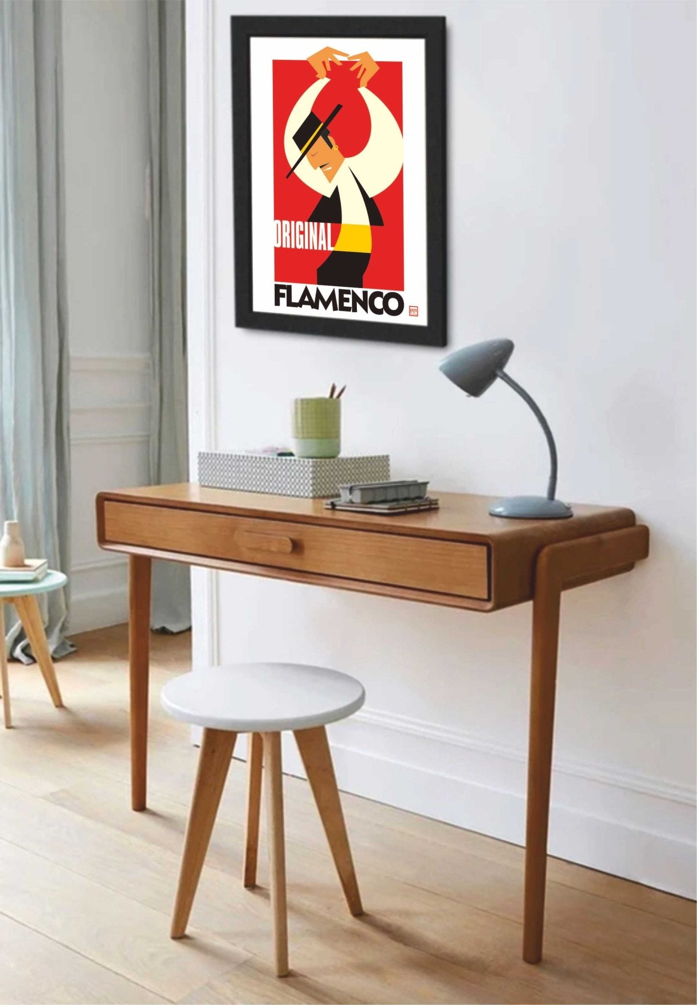 Illustration Dance Flamenco Original Sur Papier Lithographique 270gr Signée par Laurent Loiseau - laurent loiseau