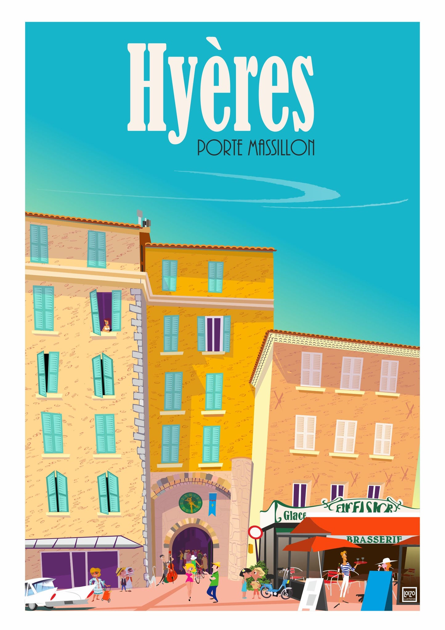 Ville de Hyères porte Massillon
