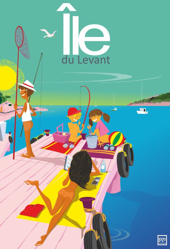 Île du levant family