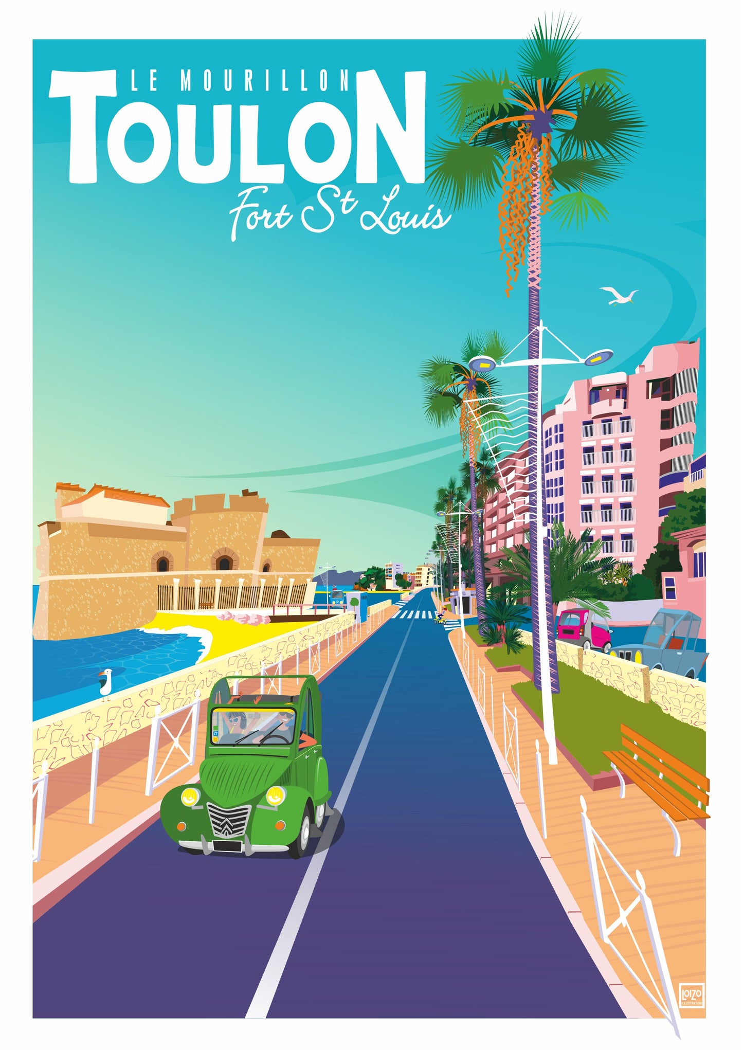 TOULON "Mourillon, Fort St. Louis"