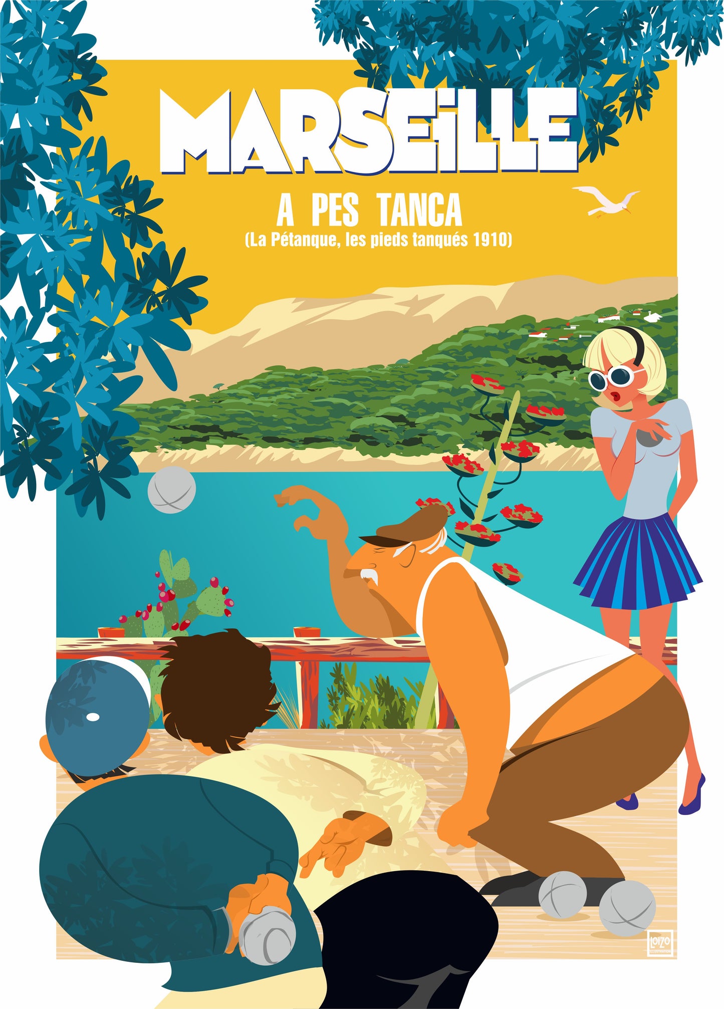 MARSEILLE "PETANQUE IN THE SUN"