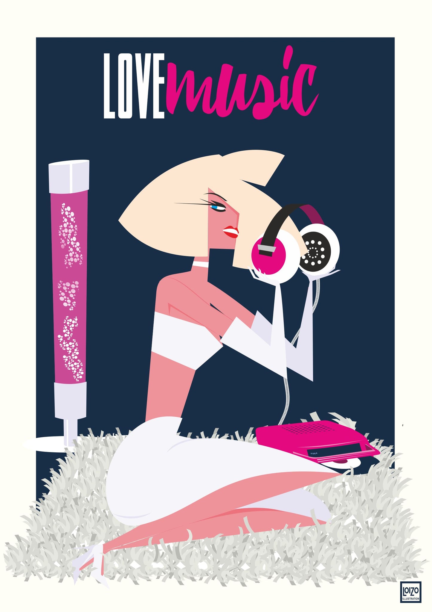 Pin-up "Love Music"