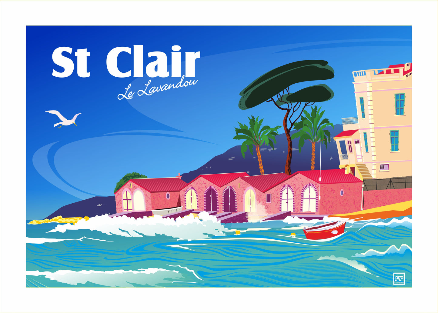 St Clair "plage du Lavandou"