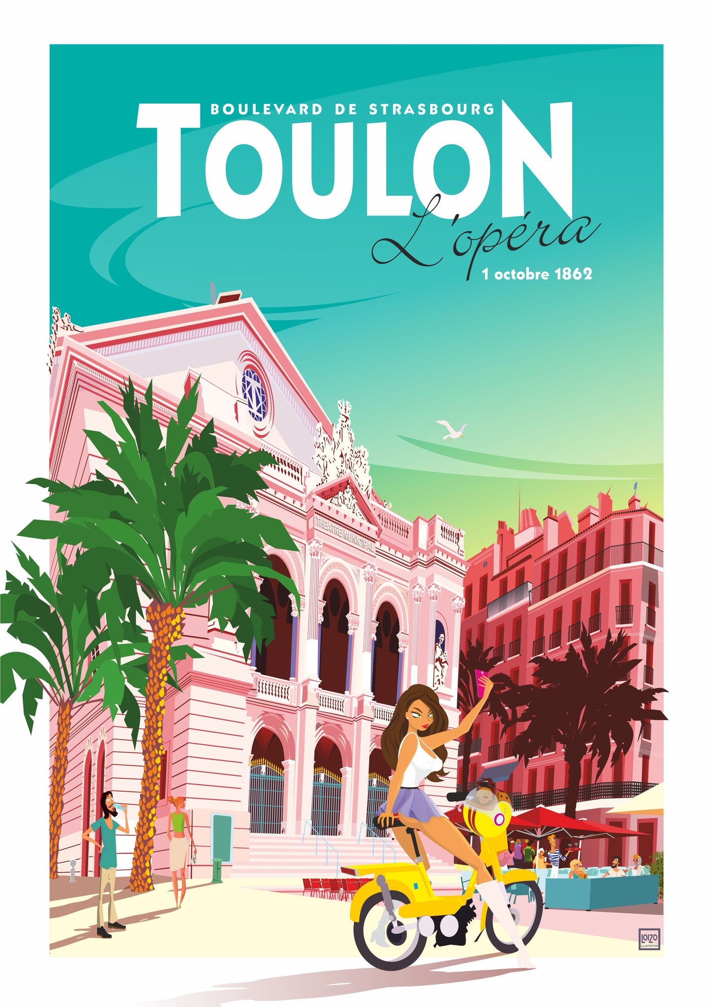 TOULON Opéra Boulevard de Strasbourg
