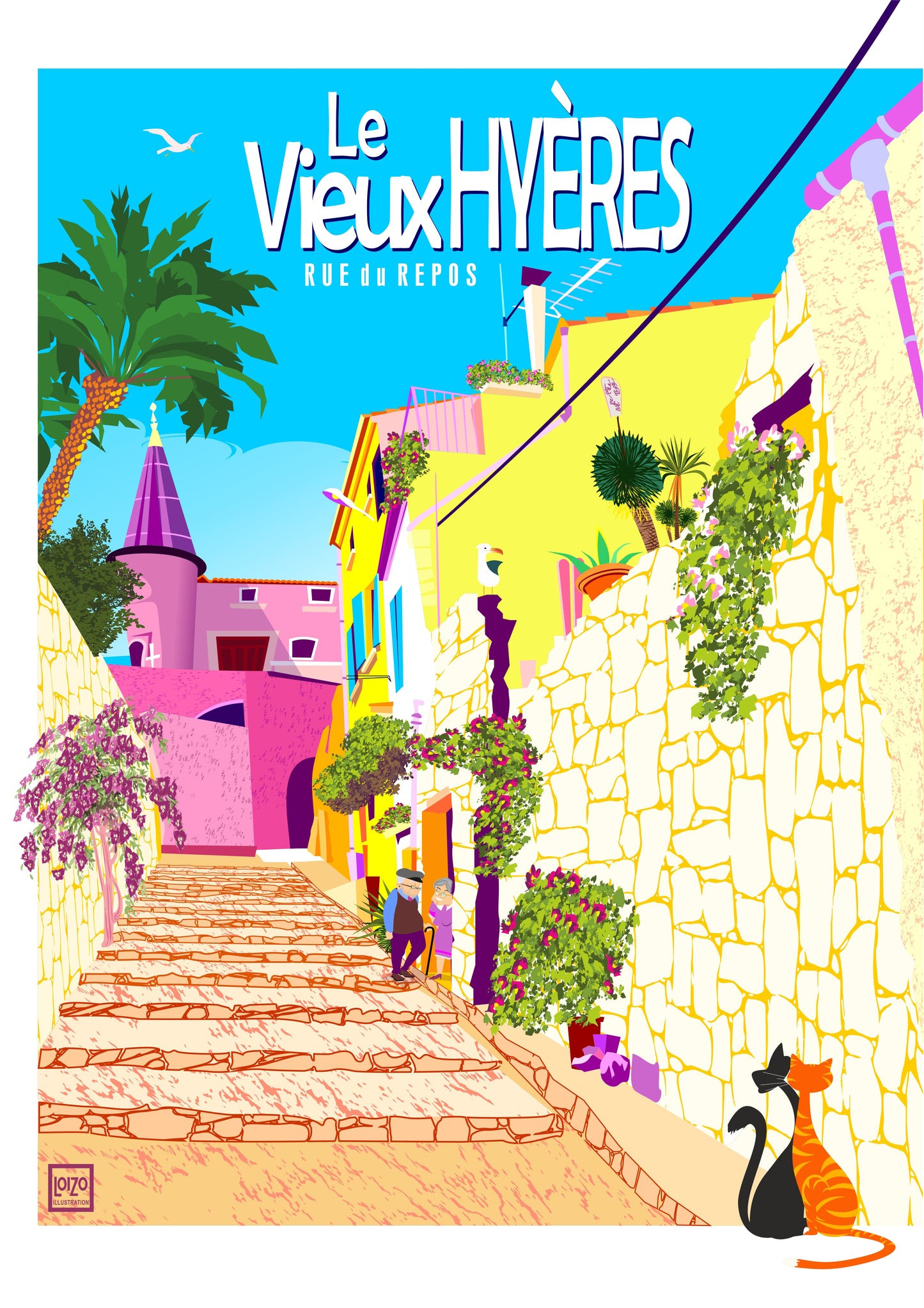 Le Vieux Hyères "Rue du Repos"