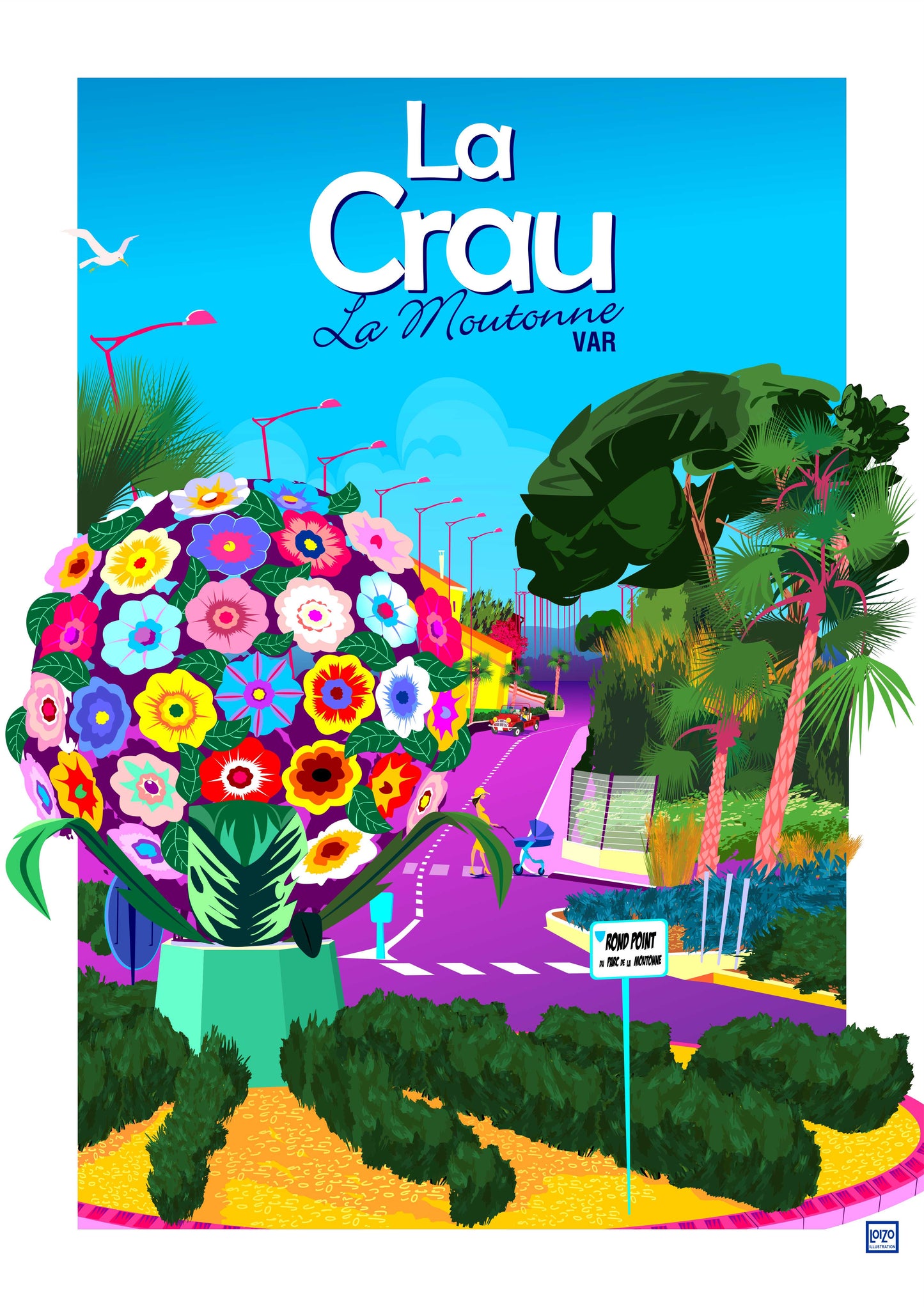 La Crau "la Moutonne" in the Var