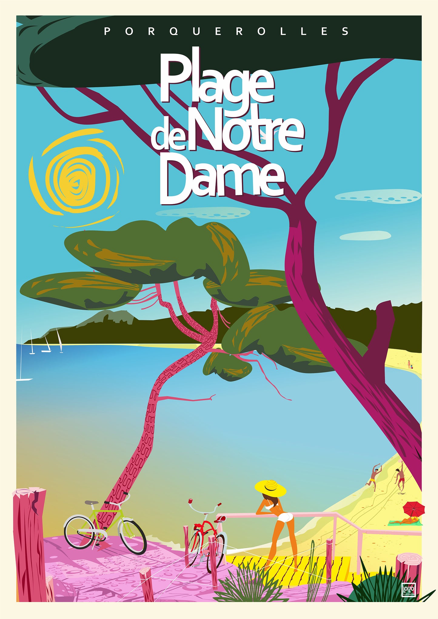 Hyères Porquerolles Plage de Notre Dame