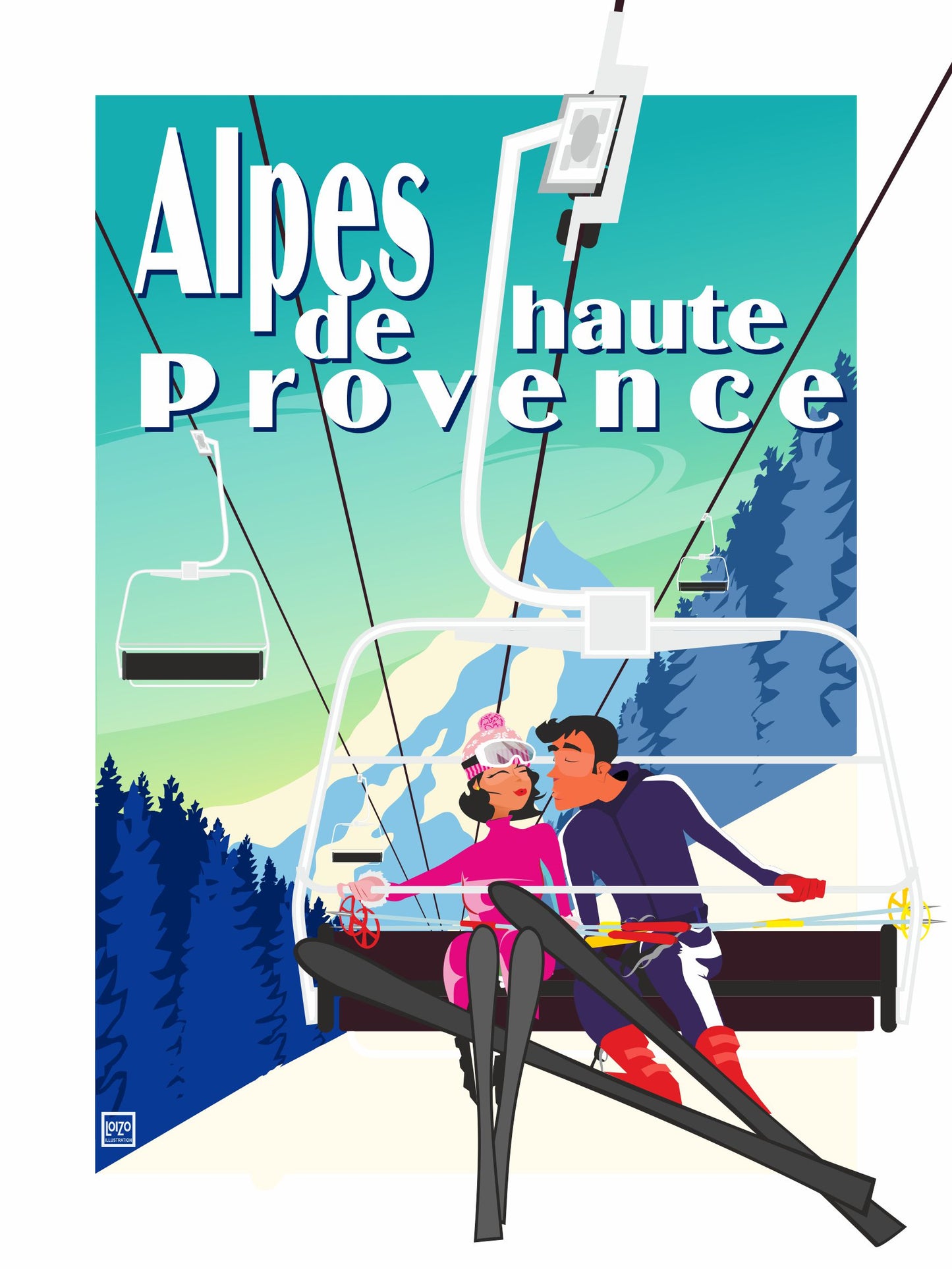 Alpes de Haute Provence "Lovers"