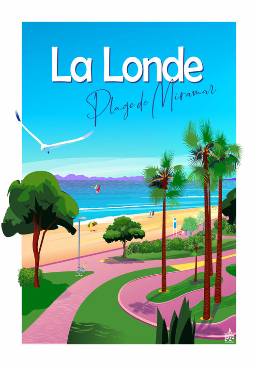 La Londe Plage de Miramar