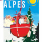 Hautes Alpes télécabine Rouge "oeuf"