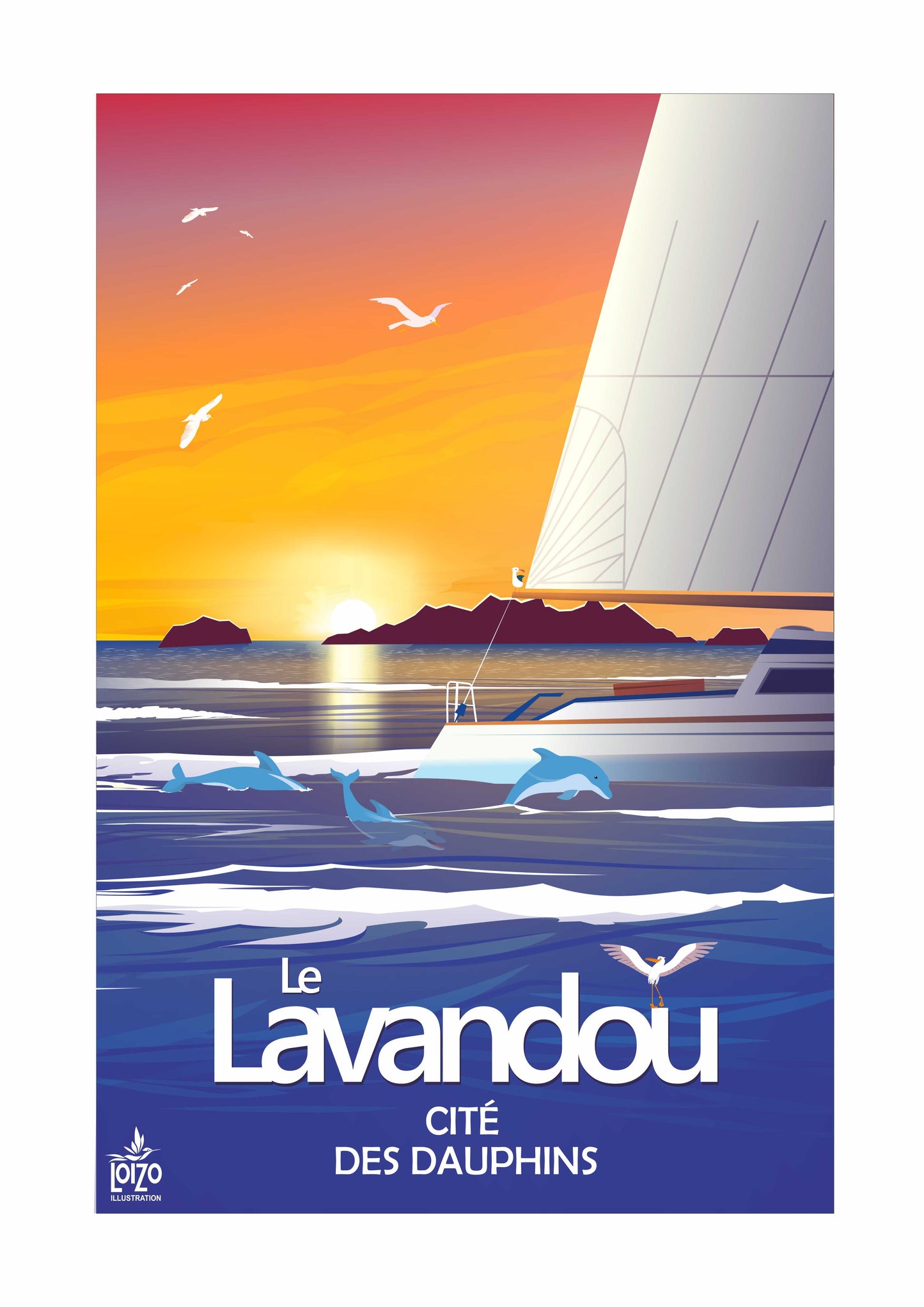 Le  Lavandou "Cité des Dauphins"