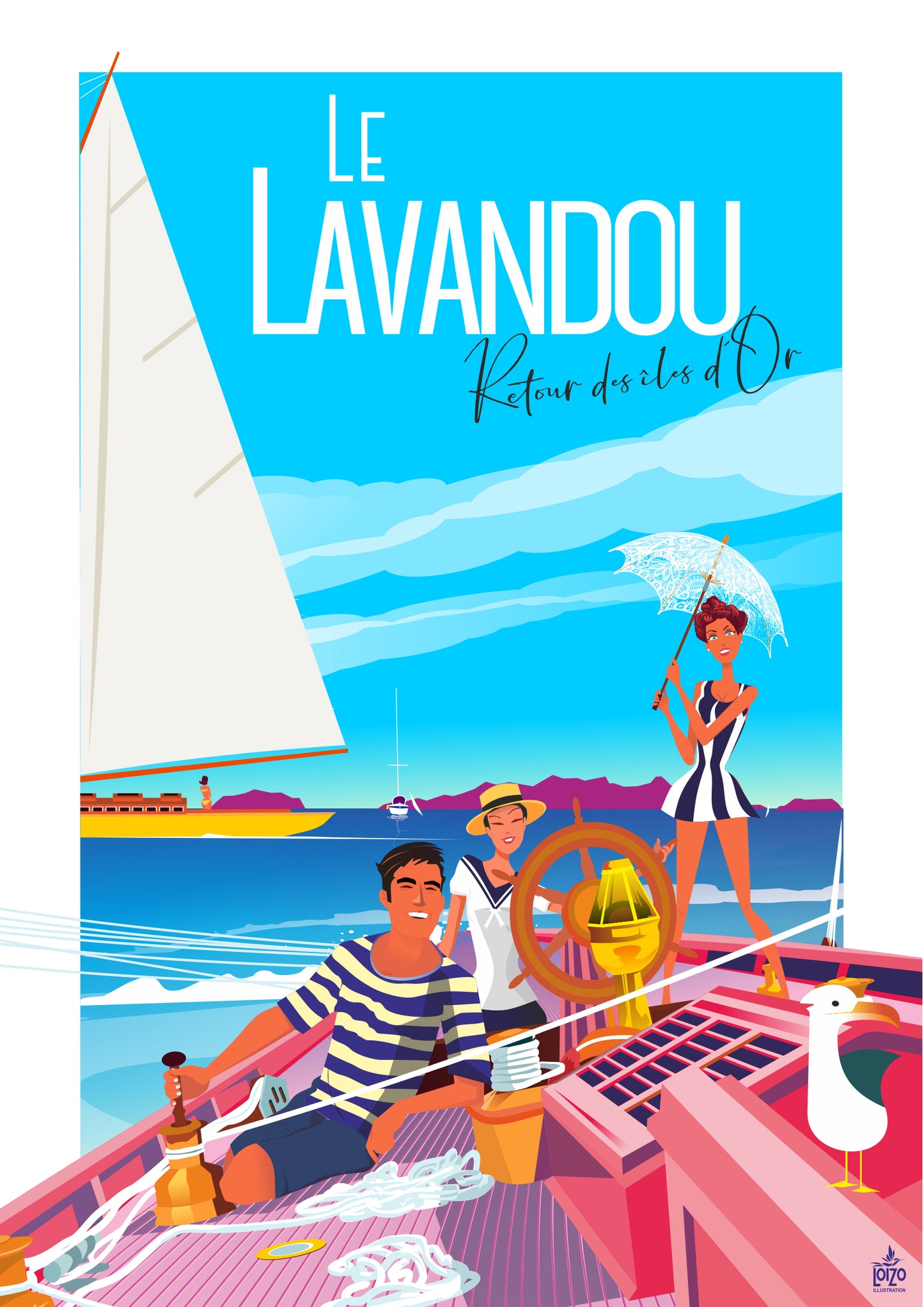 Le Lavandou "Retour des Iles d'Or"