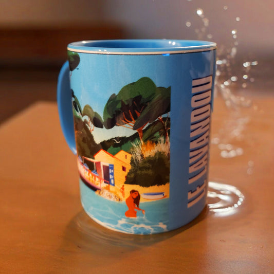 MUG LE LAVANDOU "PLAGE DU LAYET"