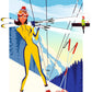 "Pin up" Skiausflug