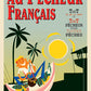 Au Pêcheur Français illustration vintage