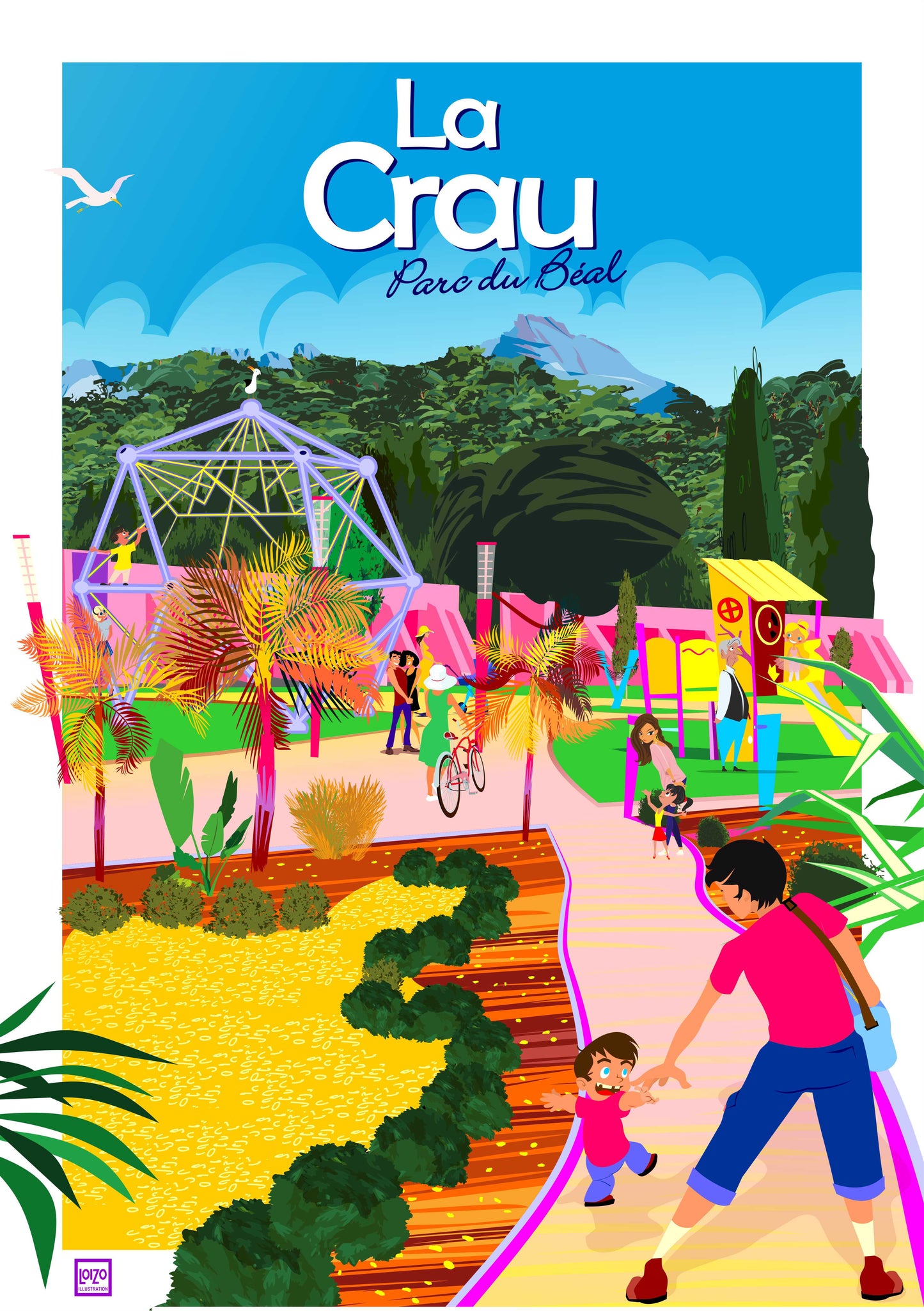 Illustration La Crau "Parc Le Béal"